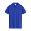 Camisas Polo de manga corta para hombre y mujer, nuevos modelos de verano 2026 estilo coreano ajustadas con cuello, tops de manga media de color liso, marca de moda