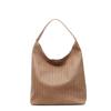 Bolsa de Gran Capacidad Estilo Perezoso para Mujer 2025 Nuevo Bolso Tote de Moda de Alta Gama Bolso de Hombro Tejido de Nicho