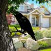 JSTY027 Jardín transfronterizo de hierro forjado negro pato metal enchufable jardín al aire libre jardín hogar hierro forjado decoración enchufable