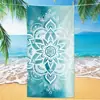 Toalla de Playa Mandala India para Dropshipping Transfronterizo Jit Europeo y Americano Toalla de Baño de Microfibra Más Vendida en Amazon Comercio Exterior
