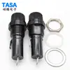 Porta-fusível de tubo de vidro 6*30 Resistente a altas temperaturas Fusível de baquelite Fusível 15A Caixa de fusíveis Mola