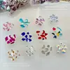 Diamantes para Uñas con Forma Especial de Fondo Plano, Grandes y Pequeños, Celebridades de Internet, Rombo Champagne Mixto, Forma de Corazón, Diamante Colorido, Decoraciones para Uñas DIY