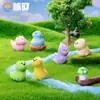 Adornos Creativos de Resina, Dinosaurios Pequeños, Mini Adornos de Alta Gama, Decoraciones DIY para Jardinería de Mascotas, Adornos para Coche