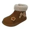 Nuevas Botas de Nieve para Niños Otoño 2026 con Forro Polar Adicional y Engrosamiento para Niñas, Zapatos de Algodón, Suela Suave Antideslizante, Zapatos para Bebé, Botines Cálidos