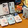 Funda tipo soporte para la pareja Judy y Nick adecuada para Apple 17 Pro Max, linda para niñas, Huawei Xiaomi ventana grande