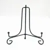 Base de soporte hierro forjado macizo europeo muestra de exhibición soporte de plato redondo soporte de disco soporte para CD reloj