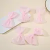 Bordado em Renda Flor de Pérola Laço Acessórios de Cabelo Doce Temperamento de Princesa Flor de Cabeça Acessórios de Headwear Infantil
