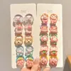 Elástico de Cabelo para Bebê Não Machuca o Cabelo. Elástico de Cabelo Dopamina Colorido Fofo para Crianças Elástico de Cabelo de Alta Elasticidade para Menininhas