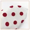Tela Di Tiao 2cm Estampado de Lunares Falda Corta Falda con Tirantes Vestido Camisa Top Crepé Elástico Tela para Mujer