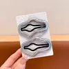 Pinza para el pelo de niña con puntos de ola y nube Pinza para el flequillo de niña pequeña Pinza bb dulce para todo tipo de cabello Pinza lateral Pinza para el pelo Adorno para la cabeza