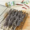 Espetos de Carne para Churrasco Amute, Espetos de Cordeiro da Mongólia Interior, Tripa Preta, Ingredientes Congelados, Espetos Grelhados Atacado, Espetos de Tripa de Lã