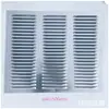 Veneziana Personalizada de Liga de Alumínio Ventilação Exaustão Parede Externa Grelha à Prova de Chuva Respirável Gabinete Veneziana de Dissipação de Calor