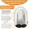 Asiento de Seguridad Nuevo para Perros Pequeños en Coche Lazo Lindo Portátil Consola Central Portátil Nido Portátil para Mascotas