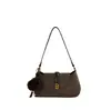 La popular bandolera para mujer de este año, nueva bolsa transfronteriza de textura retro para el hombro y el pecho, bolsa cuadrada pequeña elegante para el trabajo, de mano
