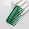 Pente de Plástico Cardápio Mágico 3D para Alisamento de Cabelo para Meninas, Pente Grande de Dentes Largos Espessado Portátil para Uso Doméstico