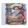 Porta billetes retro transfronterizo europeo y americano, largo, gran capacidad, tarjetero multiposición, monedero de mano para hombre con relieve creativo