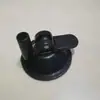 Juguete para gatos con forma de palo de acero, divertido y transfronterizo, con forma de vara larga, con ventosa y campana de plumas, accesorio para rascar.