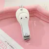 Cortauñas Creativos de Dibujos Animados con Expresiones Lindas, Portátiles y Elegantes, Tijeras para Uñas Anti-Salpicaduras, Herramientas para Manicura y Recorte de Uñas