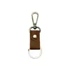 Popular Amazon Transfronterizo Cuero Genuino Cinturón de Coche Bolso de Cuero Llavero Crazy Horse Accesorios Colgante Pequeño Stock Al Por Mayor Pu