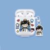 Aplicable a airpods1/2 generación/pro/3 4 generación i12 funda protectora de dibujos animados funda para audífonos Bluetooth Apple de tercera generación