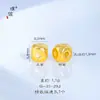 Puzuo Cor Forte Retenção Ouro Areia Acessórios DIY Pedra de Formato Irregular Contas Espaçadoras Argolas para Fio Contas Soltas de Ouro Triturado Contas para Fio Irregulares Mulher