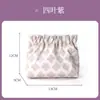 Bolsa de maquiagem popular com estampa de celebridade online, bolsa elástica para batom, bolsa de maquiagem para troco, mini porta-moedas portátil