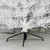 Árbol de Navidad Blanco Puro Popular de Amazon Navidad Navideña de Lujo de Gama Alta Cifrado Árbol Automático Árbol Desnudo Decoración Navideña Arreglo