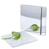 Espejo de Acrílico para Pastel Impermeable Cuadrado Espejo de Montaje Espejo Decorativo para Baño Lámina de Acrílico Galvanizado Muebles