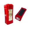 Mini lanterna portátil recarregável via USB e solar