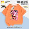 Roupas de Desenho Animado Anime Camisetas de Manga Curta Infantil Periféricos de Jogo Tops para Meninos e Meninas Gola Redonda Camisetas Básicas de Verão Ins