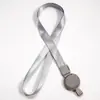 Portatarjeta de Identificación para el Trabajo con Cordón Retráctil, Plástico para Insignia de Empleado con Hebilla de Fácil Extracción, Tarjeta de Identificación Personalizada con Hebilla de Seguridad Desprendible
