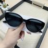 Nuevas Gafas de Sol Cuadradas Redondeadas Estilo Cat-Eye, Famosas en Internet, para Rostros Largos, Unisex, Moda Retro Europea y Americana, Gafas de Sol con Protección Solar