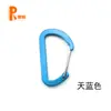 Venta al por mayor No. 5 Hebilla de Cable en Forma de D Hervidor de Agua Power Bank Gancho para Llaves Conexión de Cuerda de Tienda de Campaña Hebilla Gancho de Cable en Stock