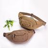 Riñonera de Lona para Hombres y Mujeres, Resistente al Desgaste, Multifuncional, Cartera de Cintura de Gran Capacidad, Bolsa para Teléfono Móvil y Cambio, Adecuada para Venta Ambulante y Uso Comercial