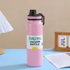 Nueva olla espacial de acero inoxidable 304 de gran capacidad, taza de aislamiento al vacío de doble grosor, taza de agua portátil para deportes al aire libre