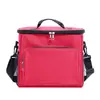 Bolsa Térmica Nueva Portátil Transfronteriza Hecha de Tela Oxford, Bolsa para Lonchera Portátil con Asa y Correa para el Hombro, Bolsa para Picnic al Aire Libre