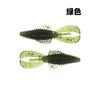 Isca macia de camarão de tamanho pequeno e grande, isca macia de grupo de pesca de 12/8 cm, isca macia de camarão de afundamento lento com anzol de manivela, isca falsa Luya