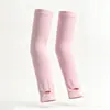 Mangas de Proteção Solar de Seda Gelada de Verão para Mulheres, Respiráveis, Anti-UV, para Dirigir e Pedalar, Cor Sólida, Proteção Refrescante para os Braços, Mangas de Seda Gelada
