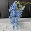 Arranjo de Flores Artificiais Azuis de Luxo para Casamento Arranjo Floral DIY Arranjo de Flores para Janela de Shopping Center ao Ar Livre Paisagismo com Flores Artificiais
