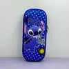 Estuche plano de dibujos animados lindo para estudiante, caja de papelería, estuche multiusos