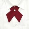 [Sonido de Otro Mundo] Corbata de Cruz de Color Puro Original Jk para Estudiantes Femeninas Estilo Japonés Uniforme Estilo Preppy Artilugios Versátiles