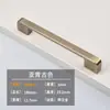 Manija de Mesita de Noche, Manija de Puerta de Armario de Dormitorio, Manija de Puerta Negra de Aleación de Aluminio, Manija Negra de Mueble de TV