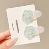 Pinza lateral para el cabello simple y elegante para mujer, sin costuras, fresca y estilosa, alto valor estético, accesorio para el cabello suave y versátil