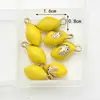 Acessórios de Joias Temáticos de Frutas Transfronteiriços, Joias Artesanais DIY de Melancia e Banana, Atacado em Estoque, Acessórios de Joias DIY com Gotejamento de Óleo