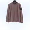 Sudadera Sto Stone de cuello redondo, forrada de forro polar, básica, color liso, manga larga, para otoño e invierno, para hombre y mujer, versátil, Island Stone