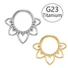 1 Peça Titânio G23 Aranha Cobra Lua Versátil Irregular-Shaped Argola de Nariz Argola de Lábio Piercing Corporal Joias Atacado em Estoque