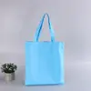 Bolsa de Lona Lisa Personalizada para Estudiantes, Bolso de Hombro de Lona de Color Sólido, Bolsa de Lona Pintada a Mano DIY