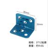 Fabricantes de conectores para móveis de ferro angular de filme de partição de suporte de placa de camada de suporte de ângulo reto de 6 furos de aço inoxidável espessado