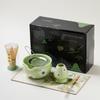 Conjunto de chá matcha japonês transfronteiriço, conjunto com 7 peças, caixa colorida, fabricantes de explosões de cerâmica da Amazon de alta qualidade