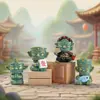 Caixa Secreta Criativa Nova Antiga de Shu Qingdiedui Caixa Surpresa Enfeites de Mesa Estilo Antigo Tendência Nacional Artesanal Decorações para Carro Atacado